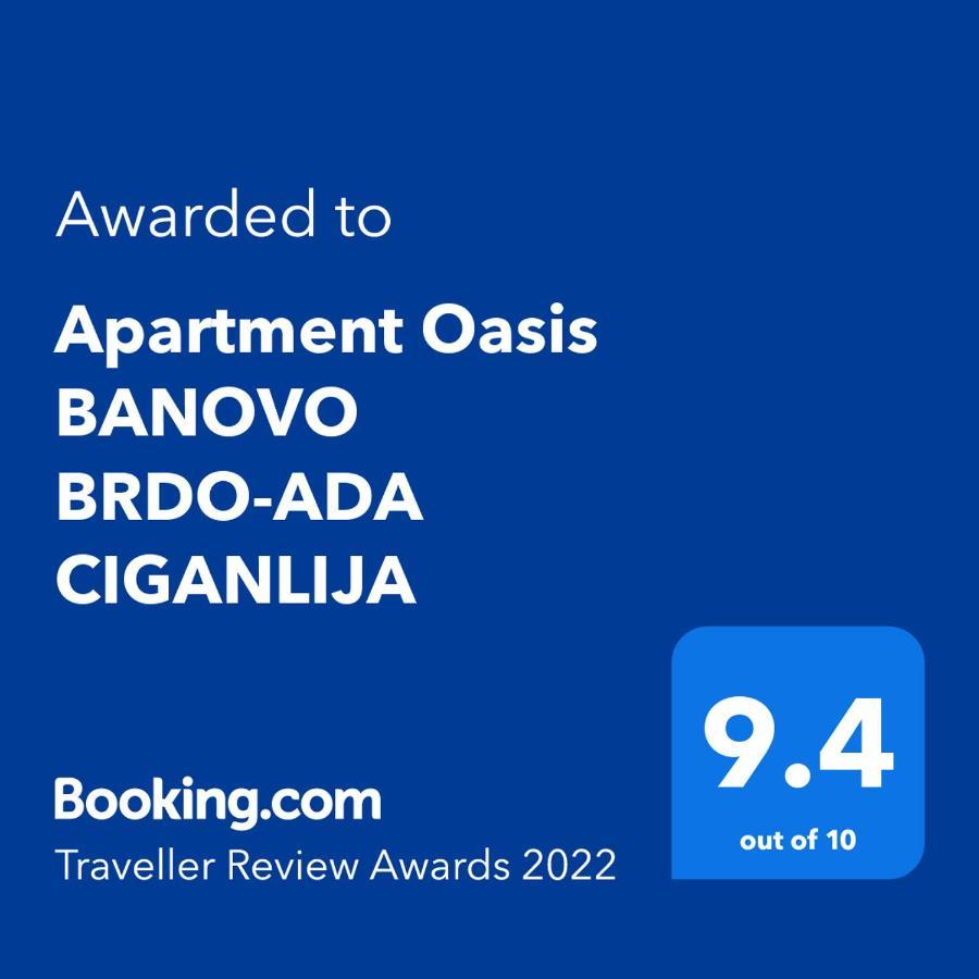 Apartment Oasis Banovo Brdo-Ada Ciganlija Beograd Ngoại thất bức ảnh